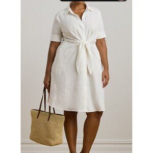 sun dress a line Linen a-line summer dress SOL main image 1